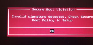 Отключаем Secure Boot на ноутбуках и ПК (UEFI Secure Boot)